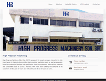 Tablet Screenshot of hpm.com.my