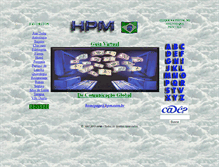 Tablet Screenshot of hpm.com.br