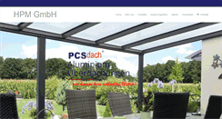 Desktop Screenshot of hpm.de